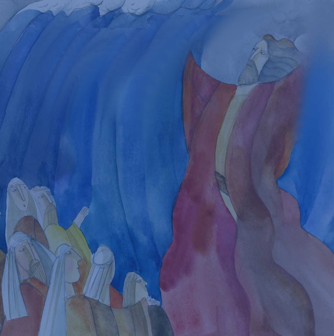Moses Parts the Sea
